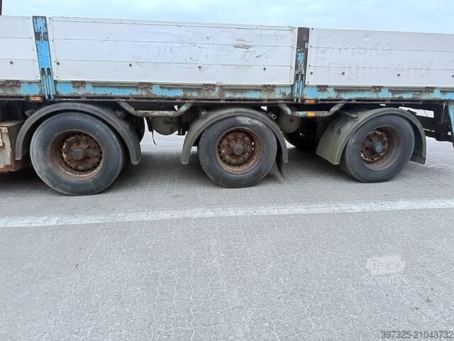 Remorque à plate-forme Pacton Flatbed / Flachbettauflieger / Ladtrailer