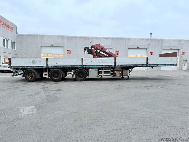 Remorque à plate-forme Pacton Flatbed / Flachbettauflieger / Ladtrailer
