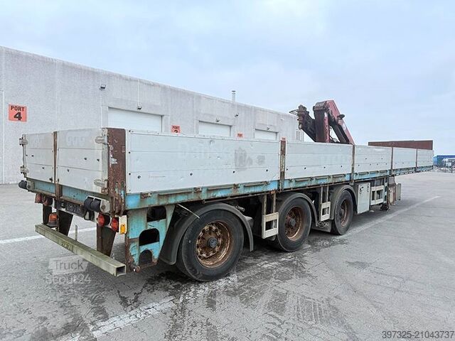 Remorque à plate-forme Pacton Flatbed / Flachbettauflieger / Ladtrailer