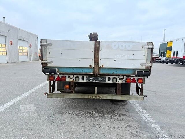 Remorque à plate-forme Pacton Flatbed / Flachbettauflieger / Ladtrailer