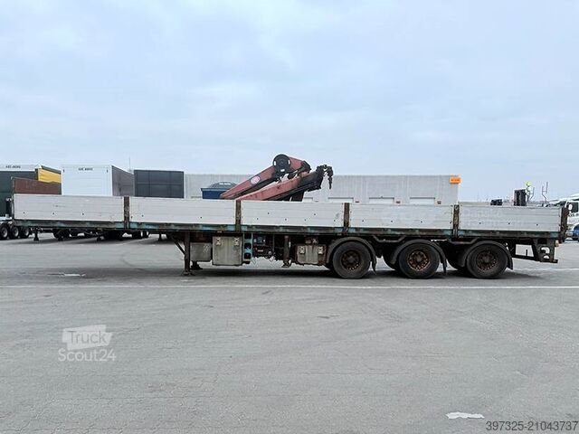 Remorque à plate-forme Pacton Flatbed / Flachbettauflieger / Ladtrailer