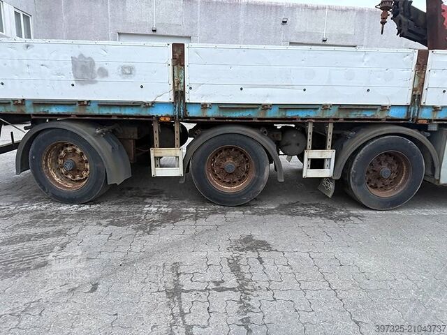 Remorque à plate-forme Pacton Flatbed / Flachbettauflieger / Ladtrailer