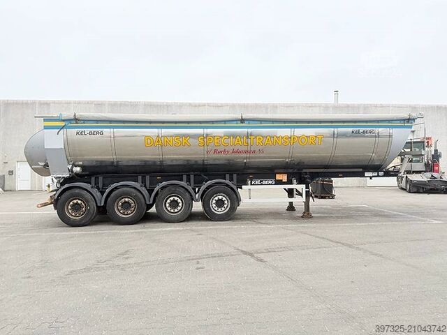Kipper Kel-Berg Asphalt tipper trailer / Asphalt-Kippanhänger /