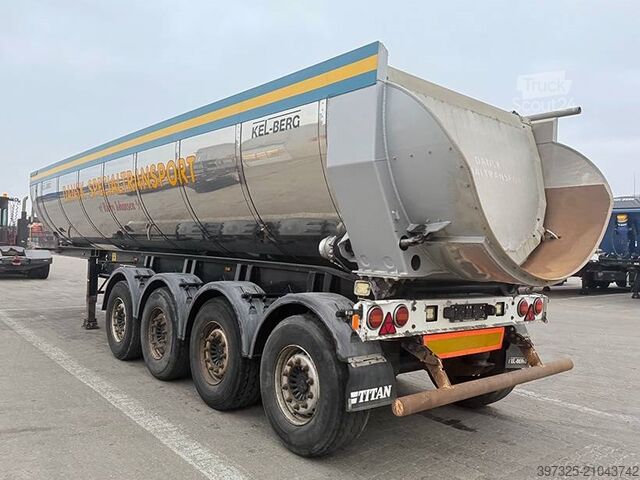 Kipper Kel-Berg Asphalt tipper trailer / Asphalt-Kippanhänger /