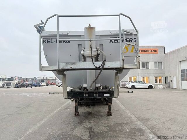Kipper Kel-Berg Asphalt tipper trailer / Asphalt-Kippanhänger /
