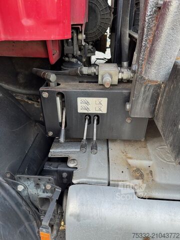 Camion benne DAF CF 400 Absetz Hyva 6x2 Tele Schalt Klima