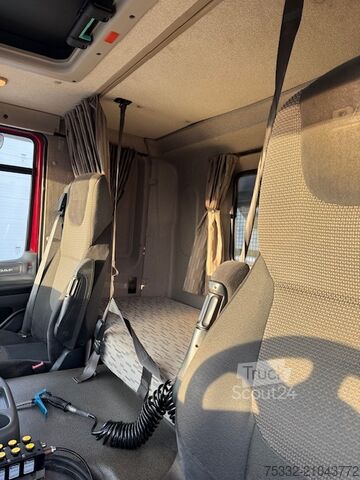 Camion benne DAF CF 400 Absetz Hyva 6x2 Tele Schalt Klima