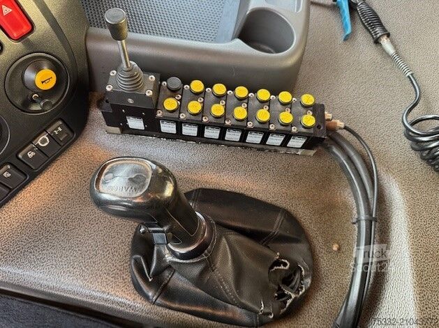 Camion benne DAF CF 400 Absetz Hyva 6x2 Tele Schalt Klima