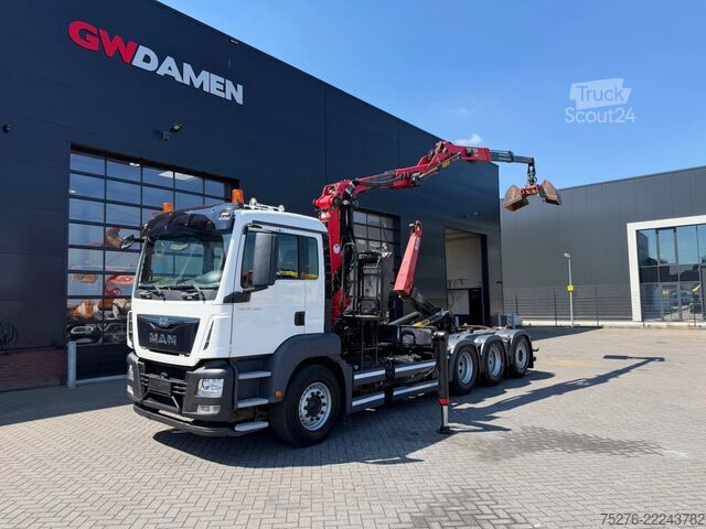Haakarmsysteem MAN TGS 35.460 8x4 Haaksysteem / Z kraan Euro 6