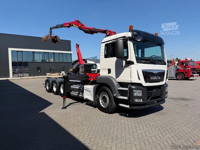 Haakarmsysteem MAN TGS 35.460 8x4 Haaksysteem / Z kraan Euro 6