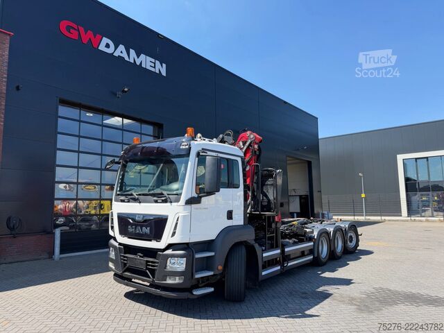 Haakarmsysteem MAN TGS 35.460 8x4 Haaksysteem / Z kraan Euro 6