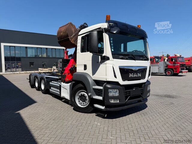 Haakarmsysteem MAN TGS 35.460 8x4 Haaksysteem / Z kraan Euro 6