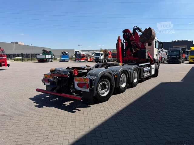 Haakarmsysteem MAN TGS 35.460 8x4 Haaksysteem / Z kraan Euro 6