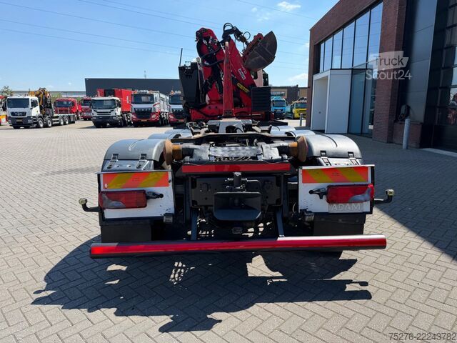 Haakarmsysteem MAN TGS 35.460 8x4 Haaksysteem / Z kraan Euro 6