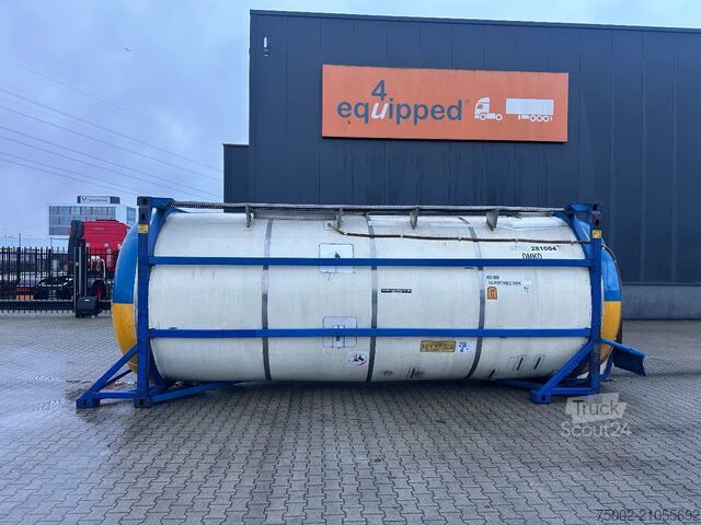 Cisternový kontejner Van Hool 20FT SWAPBODY 28.095L UN PORTABLE T11  ADR/CSC:...