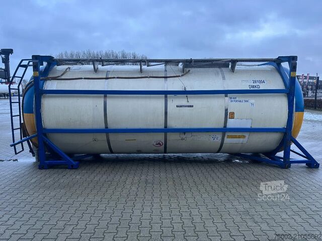 Cisternový kontejner Van Hool 20FT SWAPBODY 28.095L UN PORTABLE T11  ADR/CSC:...