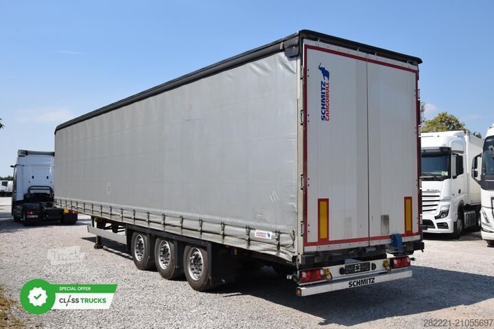 открытый полуприцеп с тентом SCHMITZ CARGOBULL SCS24/L Varios