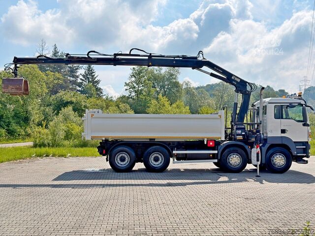 Autožeriav MAN TGS 35.440 * KIPPER 5,60m + KRAN/FUNK * 8x4 *TOP