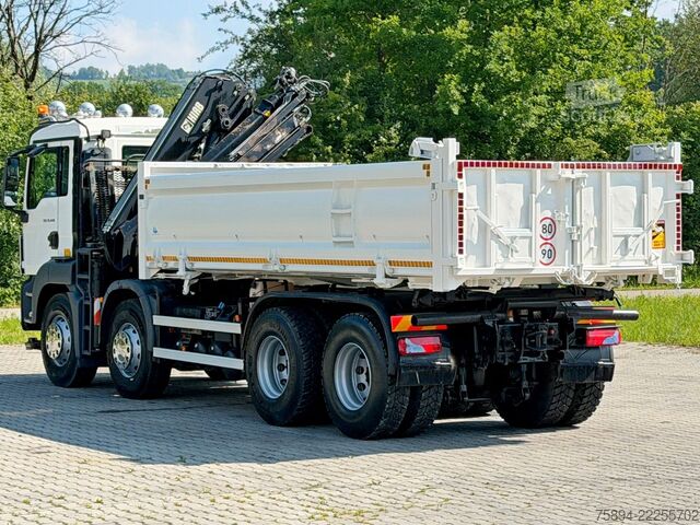 Autožeriav MAN TGS 35.440 * KIPPER 5,60m + KRAN/FUNK * 8x4 *TOP