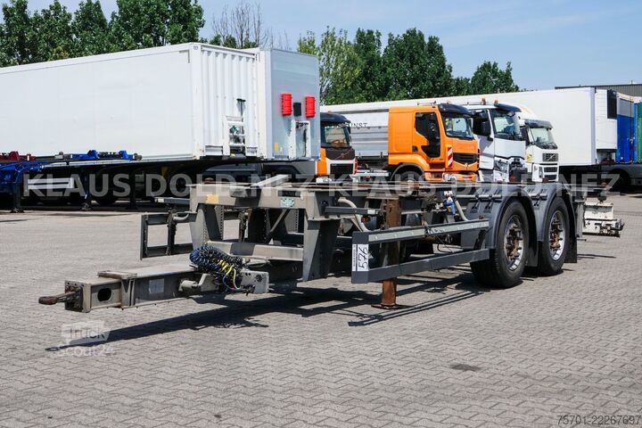 Reboque de chassis intercambiável SCHMITZ CARGOBULL SGF C2 Tandem BDF Wechselfahrgestell SAF-Achsen