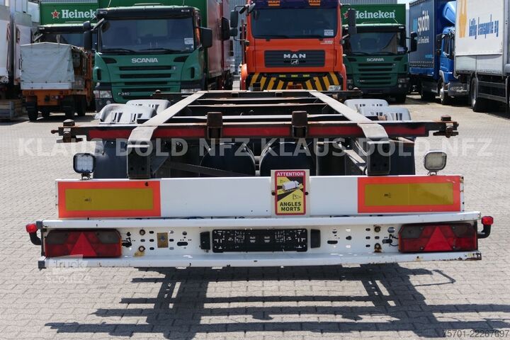 Reboque de chassis intercambiável SCHMITZ CARGOBULL SGF C2 Tandem BDF Wechselfahrgestell SAF-Achsen