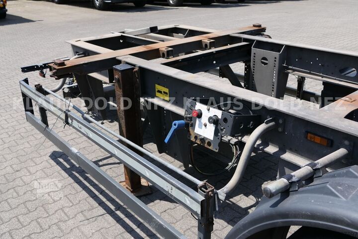Reboque de chassis intercambiável SCHMITZ CARGOBULL SGF C2 Tandem BDF Wechselfahrgestell SAF-Achsen