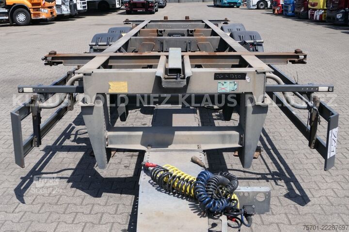 Reboque de chassis intercambiável SCHMITZ CARGOBULL SGF C2 Tandem BDF Wechselfahrgestell SAF-Achsen
