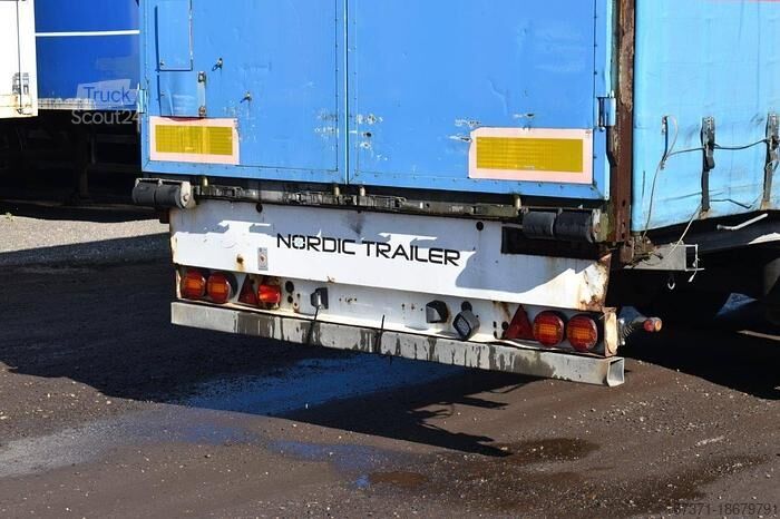 Forheng på siden NORDIC SAF disc | Galvanised chassis | Anti theft tilts