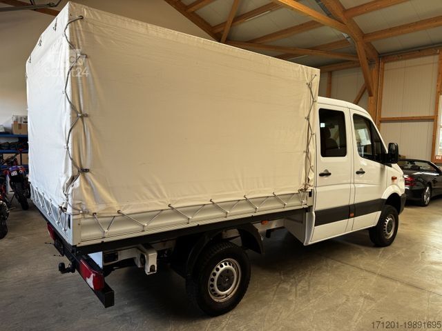 Transporter mit Pritsche & Plane MERCEDES-BENZ Sprinter 316 CDI Doka 4x4 Allrad Plane