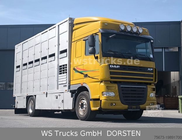 Viehtransporter LKW DAF XF 410 SC Menke Doppelstock