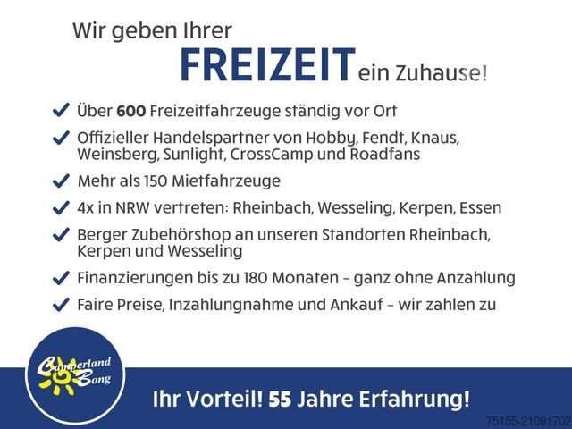 Τροχόσπιτο HOBBY Prestige 650 KFU Modell 2025