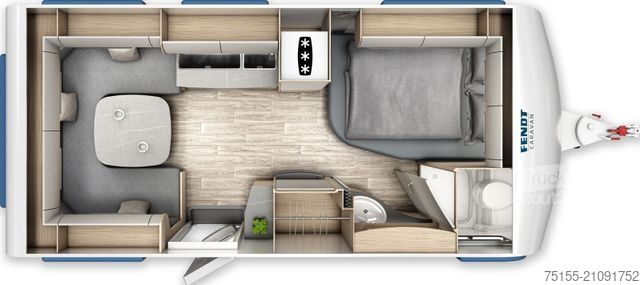 Τροχόσπιτο FENDT Bianco Selection 465 SFB Modell 2026