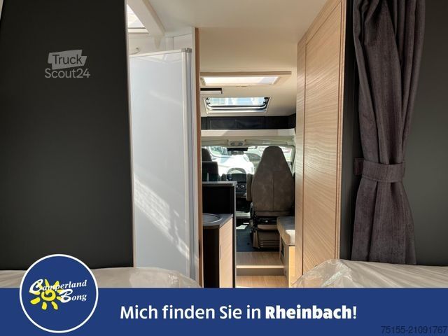 Ημιενσωματωμένο αυτοκινούμενο τροχόσπιτο HOBBY Optima De Luxe T70 GE