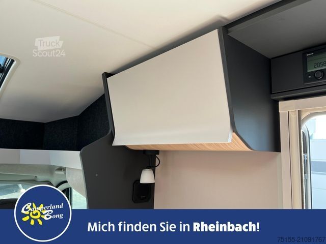 Ημιενσωματωμένο αυτοκινούμενο τροχόσπιτο HOBBY Optima De Luxe T70 GE