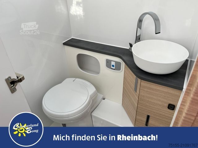 Ημιενσωματωμένο αυτοκινούμενο τροχόσπιτο HOBBY Optima De Luxe T70 GE