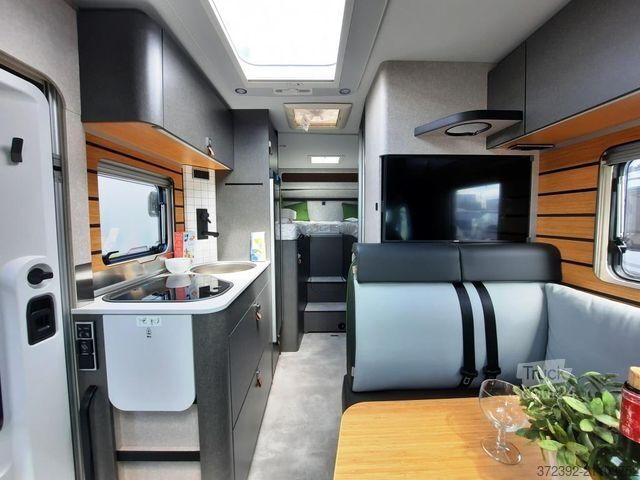 Half-integraal camper HYMER/ERIBA ML-T 570 Crossover Verfüg./Sparen Sie 11.980,- ¤