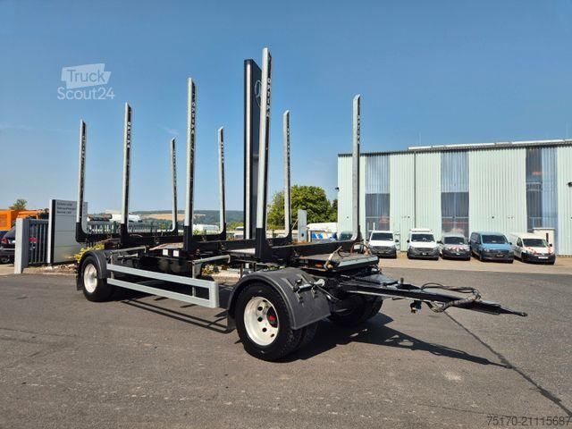 Holztransporter Pavic HTA 20 QSTE 690 SAF Achsen Alu-Felgen