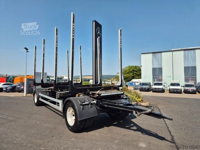 Holztransporter Pavic HTA 20 QSTE 690 SAF Achsen Alu-Felgen