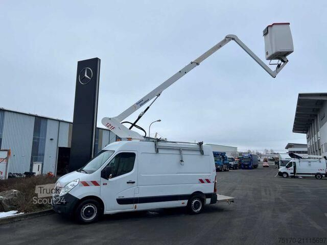 ανυψωτική πλατφόρμα τοποθετημένη σε φορτηγό Renault Master 2.3 dCi / France Elevateur 121FT, 12m