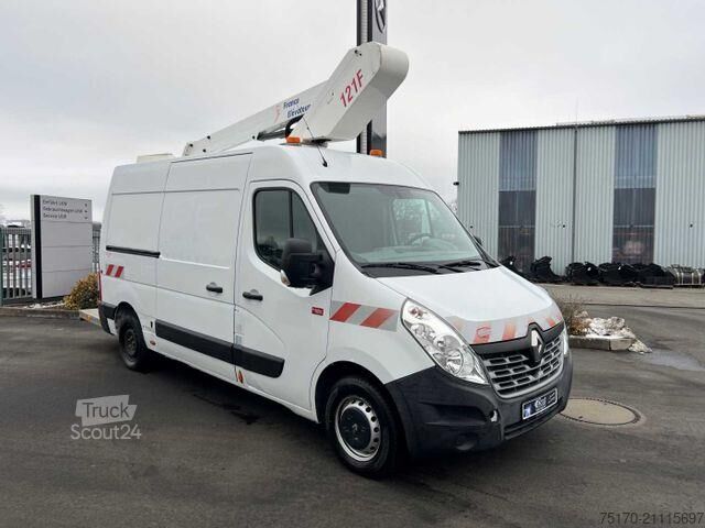 ανυψωτική πλατφόρμα τοποθετημένη σε φορτηγό Renault Master 2.3 dCi / France Elevateur 121FT, 12m