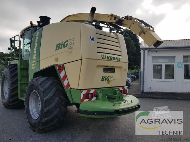 Skābbarības smalcinātājs Krone BIG X 700
