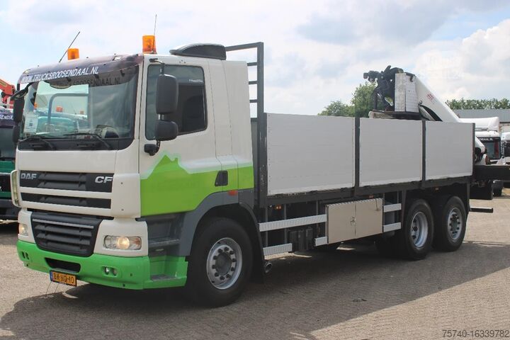 Camion-grue DAF CF 85 .360 + EURO 5 + PALIFINGER 180002EH + MAN...