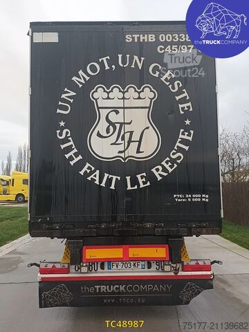 Sliding tarpaulins Hoet Trailers 