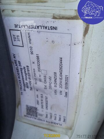 Συρόμενος μουσαμάς Iveco EuroCargo 120 E25