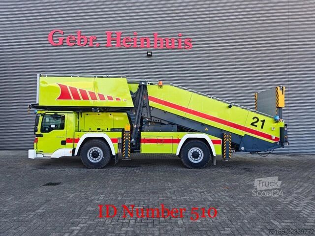 Wóz strażacki MAN TGM 18.340 4x4 Mauer Rettungstrappe E5000 Euro 6!