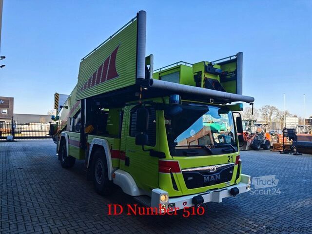 Wóz strażacki MAN TGM 18.340 4x4 Mauer Rettungstrappe E5000 Euro 6!
