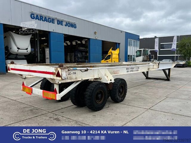Transport af containere Buiscar HD / 20 FT - 40 FT - 45 FT / Skeletal / Port Tr...