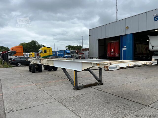 Transport af containere Buiscar HD / 20 FT - 40 FT - 45 FT / Skeletal / Port Tr...