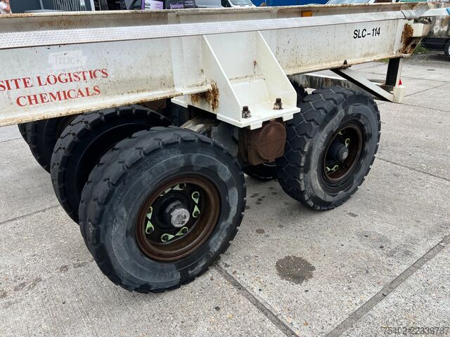 Transport af containere Buiscar HD / 20 FT - 40 FT - 45 FT / Skeletal / Port Tr...