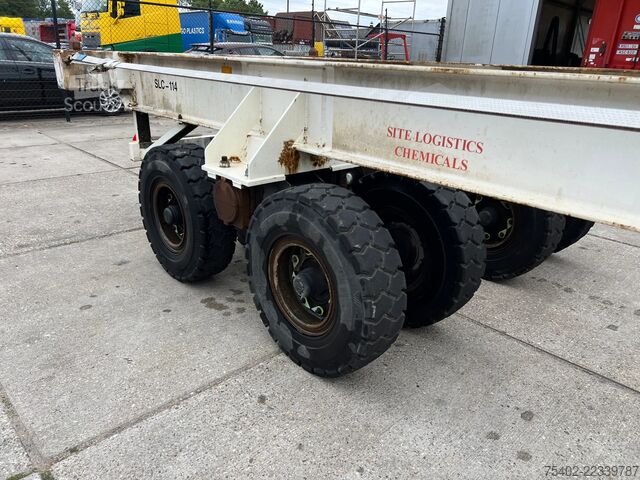 Transport af containere Buiscar HD / 20 FT - 40 FT - 45 FT / Skeletal / Port Tr...